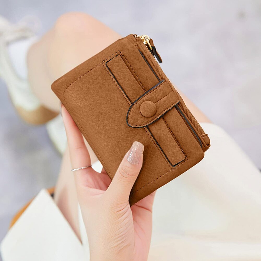 7894 Wallets Small Trifold Wallets Rfid Wallets Bifold, Billfold Leather View 3